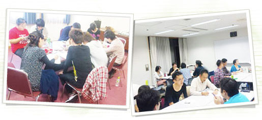 写真:心理学講座の様子1