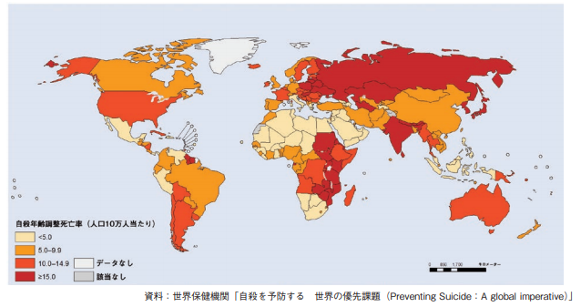 ストレス,自殺率
