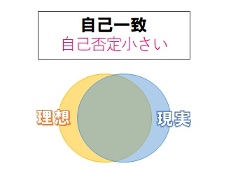 自己一致の理想と現実の関係