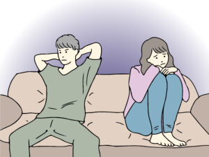 夫婦の会話がない，ちま子様作成
