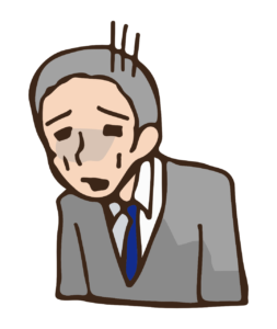 職場の人間関係に疲れた　　健康の悪化