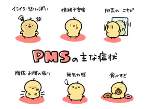 月経前症候群,PMS,へなちょこなすび様作成