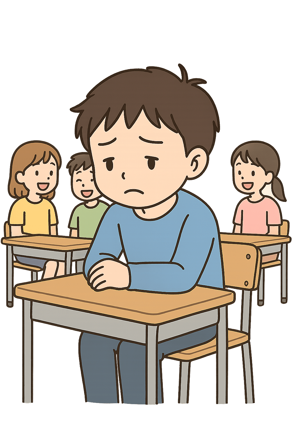 ４月のいじめ問題,クラスになじめない