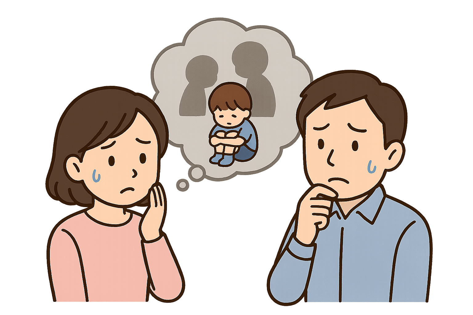 いじめ,相手の親,話し合い,両親