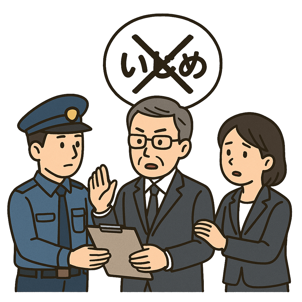 いじめ問題,校長,外部機関との連携