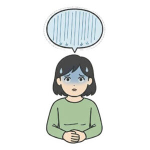 マインドフルネスで不安が増える可能性を示す心理イメージ