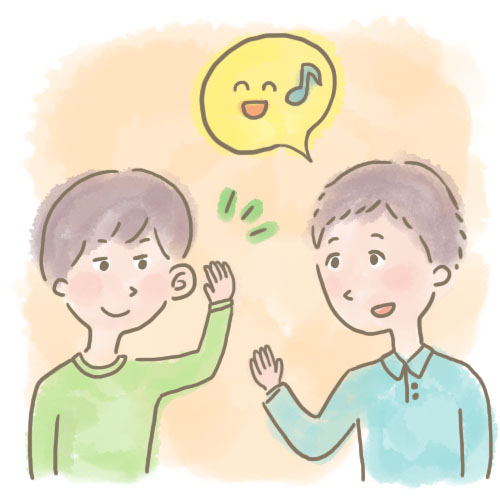 会話の基礎練習イメージ